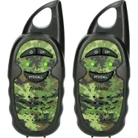 Alecto Loopradio set voor kinderen, 3 km bereik, camouflage