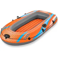 Bestway Kondor Elite 2000 Raft Inflatable Boat Oranje 2 Places