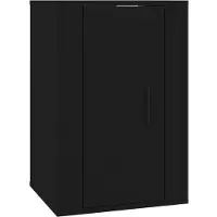 Syfax Tv-wandmeubel 40x34,5x60 cm zwart