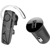 Tellur Vox 60, Draadloos, 50 - 10000 Hz, Gesprekken/muziek, 11 g, Headset met microfoon, Zwart, Transparant