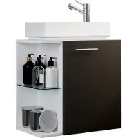 VCM 2-delige set / wasruimte voor gasten WC / gastentoilet / wastafel toilet / badkamer set – Hausa