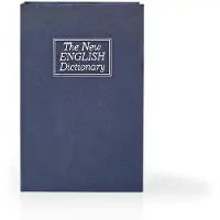 Nedis Kluis | Boekenkluis | Sleutelslot |1.6 l | Blauw / Zilver | 1 stuks - BOOKSEDM01BU BOOKSEDM01BU