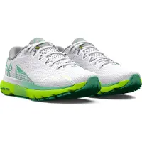 Under Armour Dames Wit en Groen HOVR Infinite 5 Sportschoenen