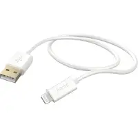 Hama USB-A Naar Lightning kabel - geschikt voor iPhone/iPad - Gecertificeerd - USB 2.0 - 480Mbps - 150cm - Wit