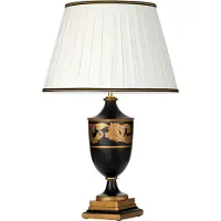Elstead Lighting LED Tafellamp Narbonne | 1X E27 Max 60W | Black and Gold