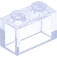 LEGO 3065 Trans (Trans Clear), 250 stuks
