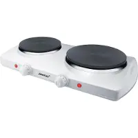 Steba KF 150 063800 Dubbele kookplaat Oververhittingsbeveiliging, Controlelampje, Traploze temperatuurregeling