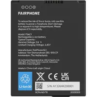 Fairphone FP5 / F5BATT-1ZW-WW1 accu (3.85 V, 4200 mAh, origineel)
