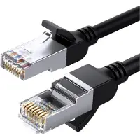 UGREEN - Internetkabel - Ethernet kabel - Cat6 - Tot 1000 Mbps - 5 Meter - Ronde kabel - Zwart