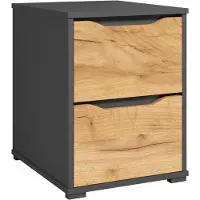 Vicco Ruben Dressoir – 40.2 x 53.6 cm met laden Krachtige eik goud