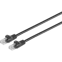 S-Impuls RJ45 Patchkabel CAT 7 Rohkabel U/UTP schwarz 30m