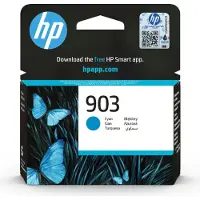 HP 903 Azurro, originele inktcartridge, standaard, azuurblauw, pigmentinkt, 4 ml, 1 stuk, verpakt per stuk