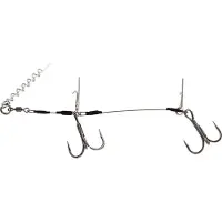 Westin Add-it Shallow Rig Double Leider Zilver 150 mm