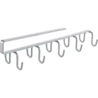 Metaltex Myhooks S Hook Shelf 6x25x6 Cm Zilver