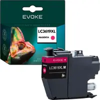 Evoke Inktcartridge Brother LC3619XL rood , 18ml, 1600 pagina's, compatibel met MFC-J2330DW , MFC-J2330DW , MFC-J3530DW , MFC-J3930DW , MFC-J2730DW