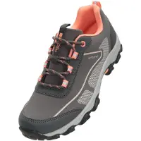 Mountain Warehouse Softshell wandelschoenen voor kinderen (Lichtgrijs)