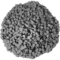 LEGO 1x1 blokken, hoge blokken, lichtgrijs - 3005, nieuw! Aantal: 250x