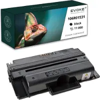 Evoke Xerox 106R01531 zwarte printercartridge , 11000 pagina's , 3550 XL , compatibel met WC 3550 3550M 3550T 3550TM