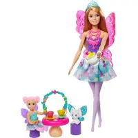 Mattel Barbie Dreamtopia Thee-set en pop