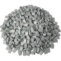 LEGO 3x2 dakpannen, lichtgrijs - 3298. Nieuw! Aantal: 25 stuks