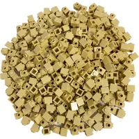 LEGO 1x1 Overbrengingsblok, aangepaste steen met pen, lichtbeige - 87087, NIEUW! Aantal: 100 stuks