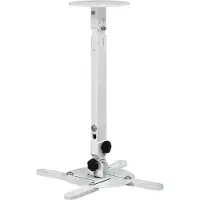 Hama projector beugel plafond - Draaibaar - max 15kg - VESA Volledig beweeglijk - in hoogte verstelbaar