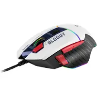 A4Tech Muis A4Tech BLOODY W95Max USB Sport Navy (Bedraad), Muis, Wit, Blauw, Rood