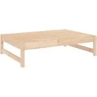 vidaXL Tuinvoetenbank 120x80 cm massief grenenhout