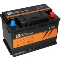 Liontron LiFePO4 LX 12,8V 80Ah batterij met BMS (Battery Management System) voor hoge stroomsterkte