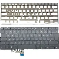 T-ProTek DUITS - Zwart toetsenbord met achtergrondverlichting, compatibel met Asus ZenBook 13 UX331UN
