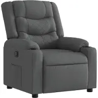 Sonstiges Fauteuil verstelbaar stof donkergrijs