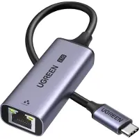 UGREEN CM648 - Ethernet Adapter - USB-C naar RJ45 - 2,5Gb/s - Aluminium