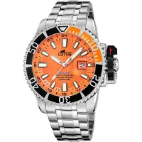 Lotus Herenhorloge 18938/2 Oranje Zilver