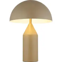 Globo Design Tafellamp Atoma Zand Bruin