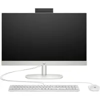 HP All-in-One PC 24-cr0110ng 60,45 cm (23,8 inch) FHD beeldscherm, AMD Ryzen 3 7320U, 8 GB DDR5 RAM, 512 GB SSD, AMD Radeon, DOS
