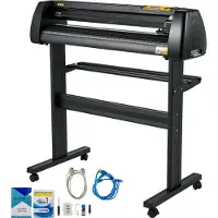 OEM Snijplotter Vinylsnijder 720 Mm Vinyl Cutter Plotter 28 Signmaster Cutting Business Sign Making W / Stand