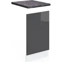Vicco R-Line Frontpaneel – 45 cm, WB Antraciet Antraciet Hoogglans