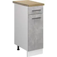 Vicco R-Line Keukenonderkast – 30 cm, WB Eik Beton
