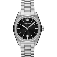 Emporio Armani Analoog horloge zwart / zilver