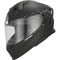 Acerbis X-Way Solid Mat Zwart Systeemhelm Maat XS