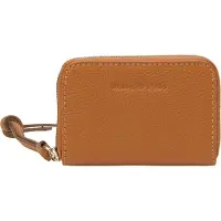Marc O'Polo Leren Portemonnee Melissa Zip Wallet True Camel Lichtbruin