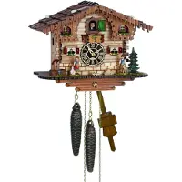 Trenkle - 1511 - Chalet-Koekoeksklok - 1-daags ketting uurwerk - Kuckuck Classic