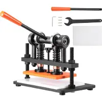 Vevor Lederponsmachine Handmatige leersnijmachine 26 x 15 cm