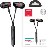 JOYROOM JR-EL114 Bedrade in-ear oortelefoon-zwart (Bedraad), Koptelefoon, Zwart