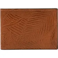 Fossil portemonnee Palmer FPW Bifold Wallet Dark Brown bruine
