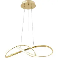Toolight Hanglamp Led App1601-cp Gold