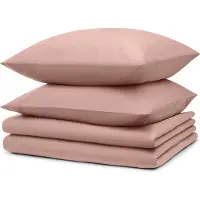 Blumtal Dekbedovertrek met Kussensloop - Anti-Allergisch - Tegen huisstofmijt - 240 x 220 cm - 2 Kussenslopen 50 x 70 cm - Roze