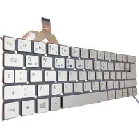T-ProTek DUITS - Zilverkleurig toetsenbord met achtergrondverlichting voor Acer Aspire S7 S7-391 S7-392 S7-191