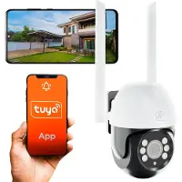 Extralink Perun: WLAN-bewakingscamera voor buiten, met pan-tilt-zoom functie en nachtzicht