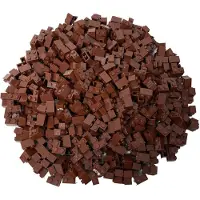 LEGO 2x2 hoekstenen, roodbruin - 2357, NIEUW! Aantal: 50 stuks